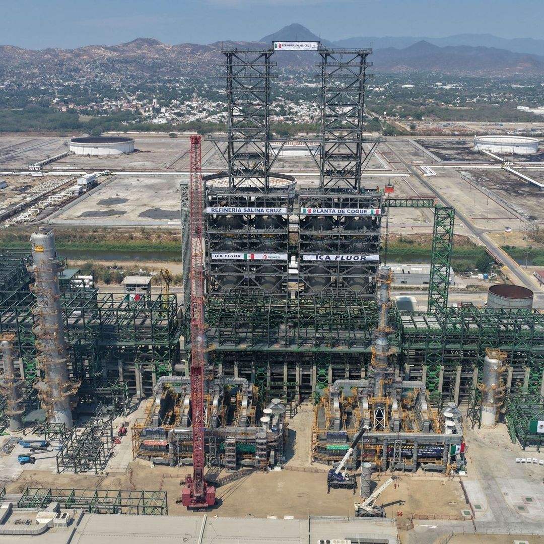Refinería de Salina Cruz, Oaxaca. Foto: Pemex